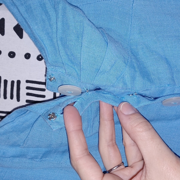 Free People Robin Egg Blue Maxi Size S - Picture 8 of 11